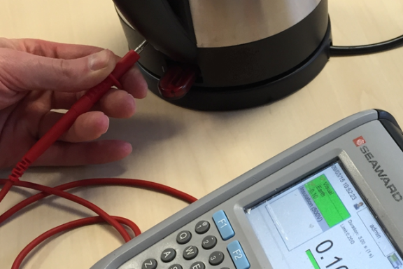 PAT Testing Equipment for Portable Appliance Electrical Safety Inspections PAT testing equipment used by M1 Testing Ltd in Telford Shropshire